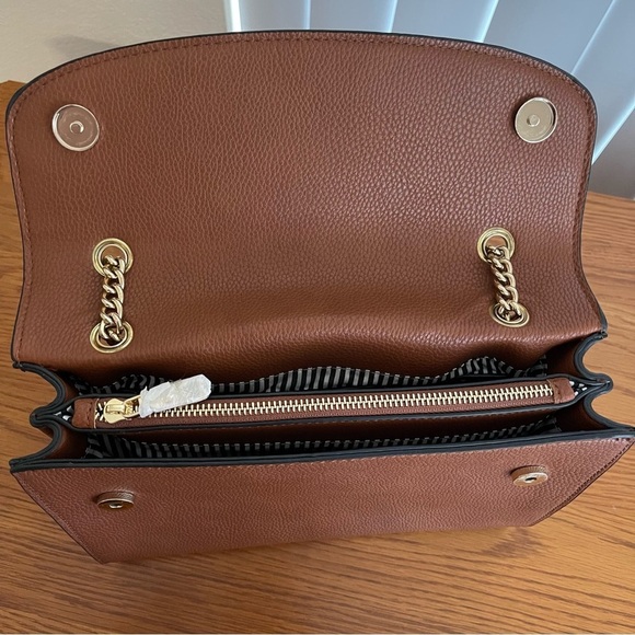 Simply Noelle Brown Faux Leather Shoulder/Crossbody Bag - Picture 12 of 16